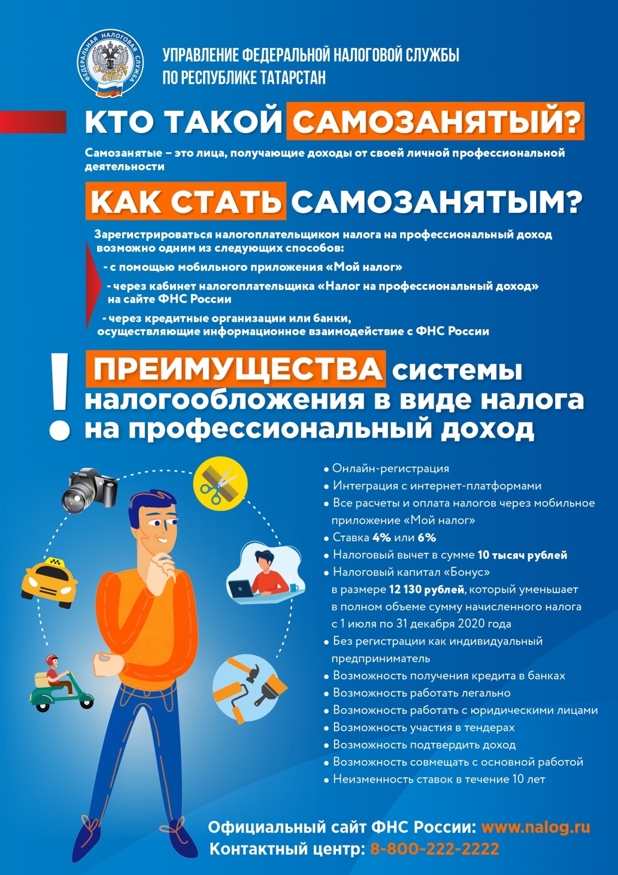 Как стать самозанятым?