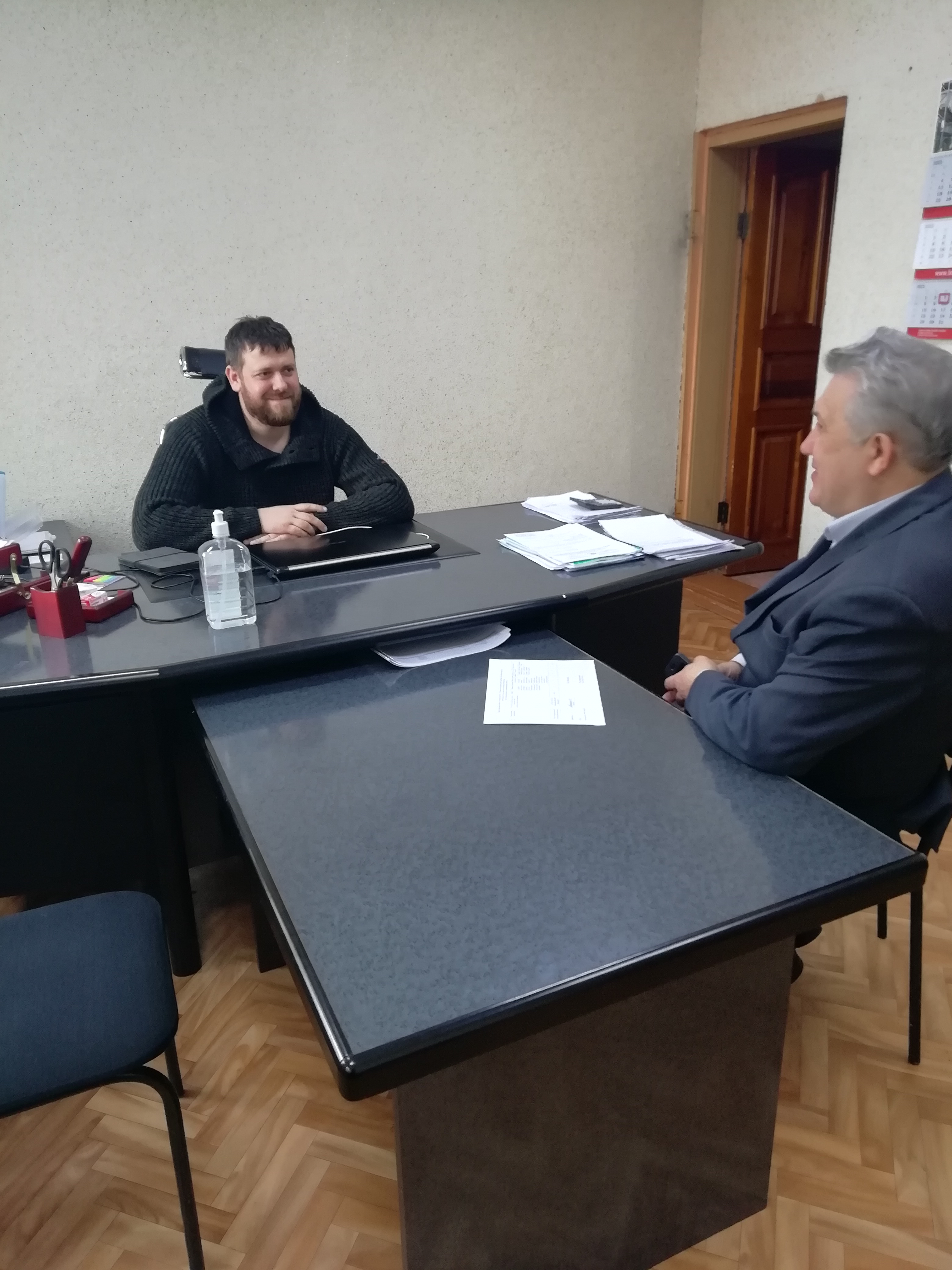 Встреча с директорами организаций района