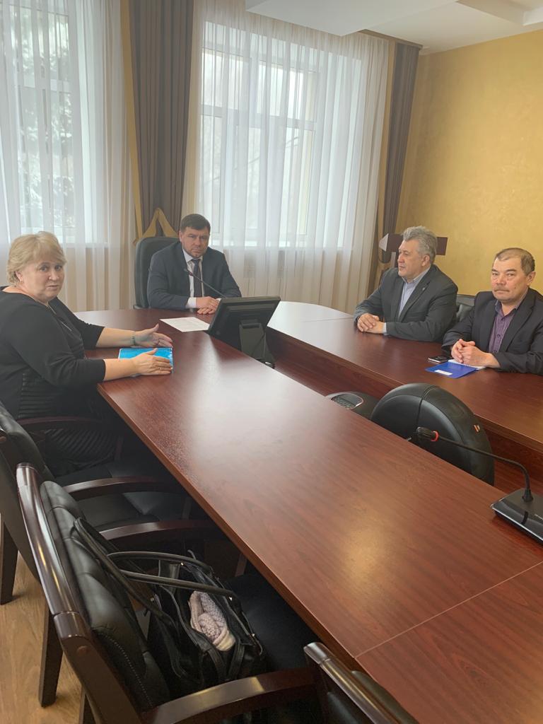 В администрации района прошла встреча