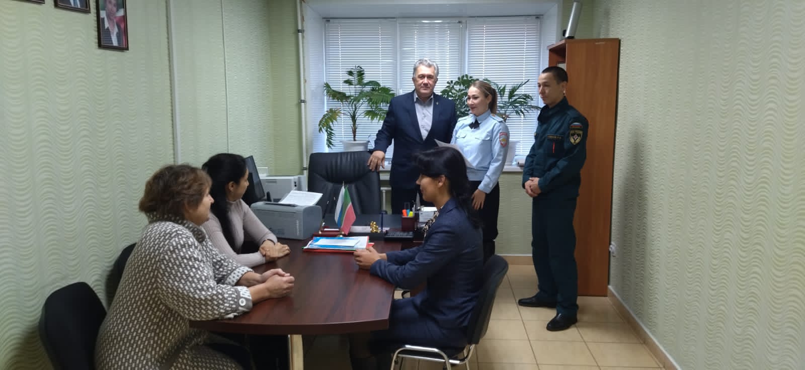 В Центре занятости прошли занятия с сотрудниками по действиям при возникновении ЧС