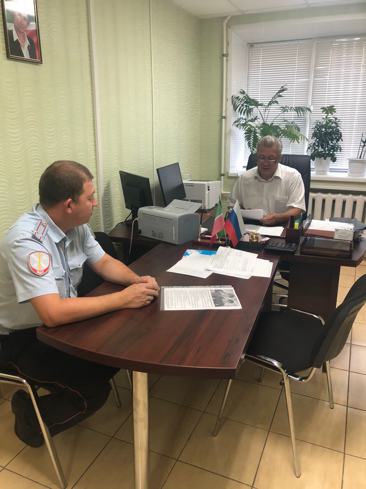 В Центре занятости населения прошла рабочая встреча