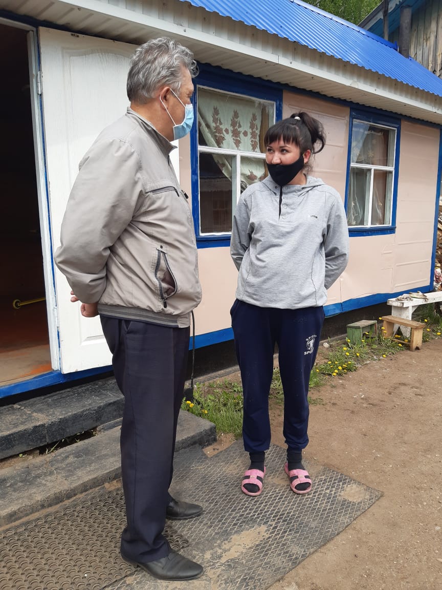 Рейд по семьям находящимся в социально опасном положении